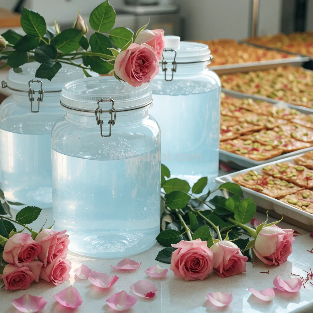 خرید عمده گلاب برای تولیدی سوهان
