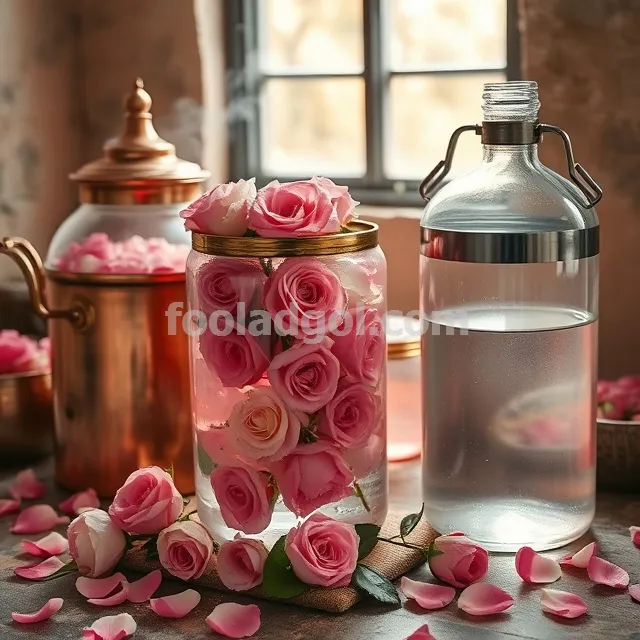 خرید عمده گلاب سنتی و طبیعی