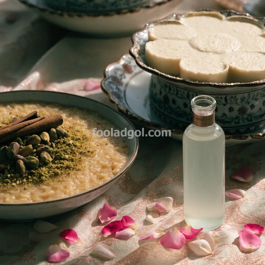 خرید خرید گلاب برای حلوا و شیرینی سنتی