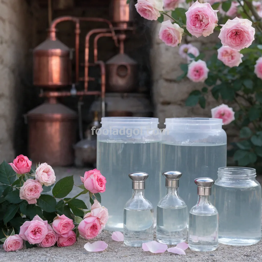 خرید عمده گلاب دوآتیشه داراب
